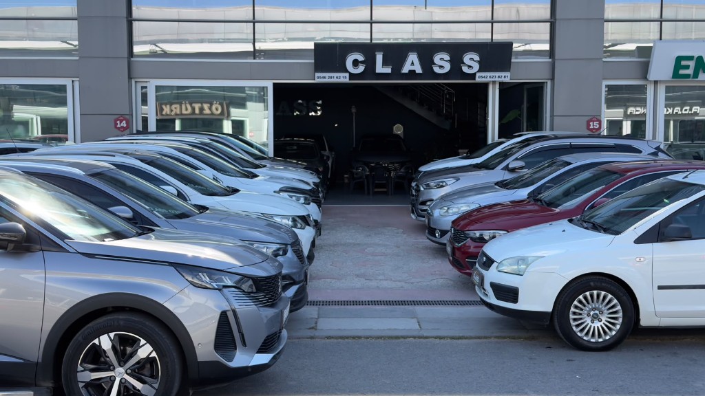 CLASS OTOMOTİV OTONOMİ galeri cephesi